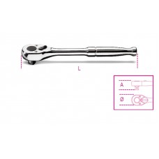Beta Tools Model 900  M/55-1/4' Reversible Ratchet Metal Handle