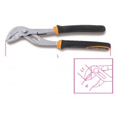 Beta Tools Model 1047  Bm240mm-Slip Joint Pliers  Button Adj