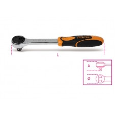 Beta Tools Model 910  55Q-3/8' Reversible Ratchet 48 Teeth