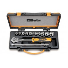 Beta Tools Model 920  As/C10-10 Bi-Hexagon Sockets + 2 Accessories