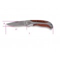 Beta Tools Model 1778 W-Foldaway Knife Wooden Handle Beta Tools Model 1778 W-Foldaway Knife Wooden Handle