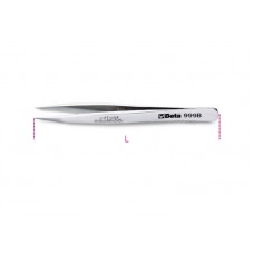 Beta Tools Model 999  B-Strong Straight Spring Tweezers