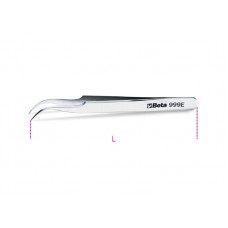 Beta Tools Model 999  E-Extra Slim Curved Spring Tweezers