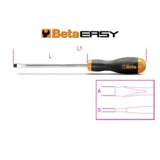 Beta Tools Model 1201  2.5X50mm-Screwdrivers Slotted Head