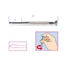 Beta Tools Model 1229  Lp1 4-Micro-Screwdriver Headless Slotted