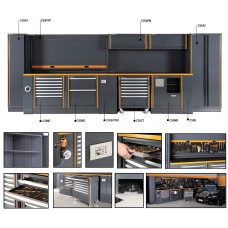 Beta Tools Model C55  Comprehensive Garage Furniture Combination