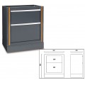 Beta Tools Model C55 M2-Fixed Module with 2 Drawers Beta Tools Model C55 M2-Fixed Module with 2 Drawers