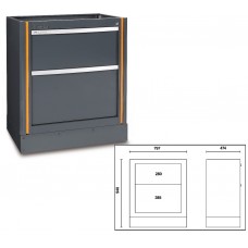 Beta Tools Model C55  M2-Fixed Module with 2 Drawers