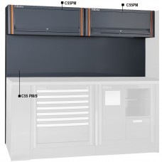 Beta Tools Model C55  2Pm-Tool Panel + Suspended Cabinets