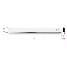 Beta Tools Model 1342 Extra Flat Chisel with Straight Cutter Beta Tools Model 1342 Extra Flat Chisel with Straight Cutter