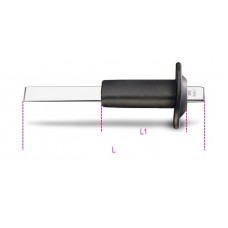 Beta Tools Model 1342  Pm-Extra Flat Chisel with Hand Guard