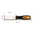Beta Tools Model 1479 Rb/1-Straight Putty Knife Scraper Beta Tools Model 1479 Rb/1-Straight Putty Knife Scraper