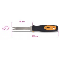 Beta Tools Model 1479  U/13-Set of 3 Putty Knife Scrapers