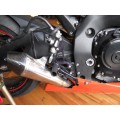 Woodcraft Suzuki GSX-R600 / GSX-R750 (06-10) Black - Complete Rearset Kit with Shift and Brake Pedals