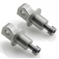 Rizoma Rider Footpeg Adapter For the Aprilia RSV4 / Tuono V4 and Suzuki GSR750, GSX-R600, GSX-R750, GSX-R1000, and Moto Guzzi Stelvio Rizoma Rider Footpeg Adapter For the Aprilia RSV4 / Tuono V4 and Suzuki GSR750, GSX-R600, GSX-R750, GSX-R1000, and Moto Guzzi Stelvio