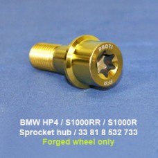 Proti Sprocket Hub Forged Wheel Only Bolt Kit for the BMW S1000RR (2010-2014)