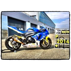TechSpec Tank Grip Pads for the Suzuki GSX-R1000 (09-16)