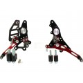 DBK Special Parts (Ducabike) Adjustable Rearsets for the Ducati Hypermotard 796/1100 and Multistrada 620/1000/1100 DBK Special Parts (Ducabike) Adjustable Rearsets for the Ducati Hypermotard 796/1100 and Multistrada 620/1000/1100