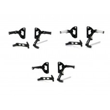 DBK Special Parts (Ducabike) SBK Adjustable Rearsets for the Ducati 748/916/996/998