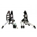 Ducabike Adjustable Rearsets for the Ducati Hypermotard 796/1100 and Multistrada 620/1000/1100
