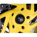 Motocorse Titanium and Delrin Rear axle Slider for BMW models Motocorse Titanium and Delrin Rear axle Slider for BMW models