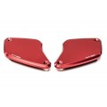CNC Racing 'Streaks' Front Brake & Clutch Reservoir Caps for Ducati Diavel / XDiavel