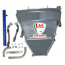 Galletto Radiatori (H2O Performance) Oversize Radiator and Oil Cooler kit For Suzuki GSX-R1000 (2005-06)