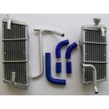 Galletto Radiatori (H2O Performance) Oversize Radiator kit For Suzuki RM-Z1