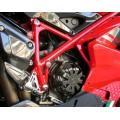 Motocorse Billet Titanium or Aluminum Frame Plugs for the Ducati 1198/1098/848