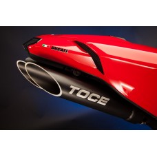 TOCE Performance T-Slash Slip-on Exhaust for Ducati 1198 & 1098