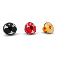 DBK Special Parts (Ducabike) Tri Blade Engine Oil Cap for Ducati  Honda  Kawasaki  Triumph  and Yamaha - M20x2.5