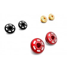DBK Special Parts (Ducabike) Contrast Cut Billet Main Frame Caps (Swing arm pivot) for the Ducati 15+ Multistrada 1260, 1200 and 950 DBK Special Parts (Ducabike) Contrast Cut Billet Main Frame Caps (Swing arm pivot) for the Ducati 15+ Multistrada 1260, 1200 and 950