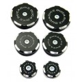 DBK Special Parts (Ducabike) Contrast Cut Frame Plug Kit for the Ducati Multistrada 1200 (2010-2014)