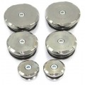 DBK Special Parts (Ducabike) Contrast Cut Frame Plug Kit for the Ducati Multistrada 1200 (2010-2014)