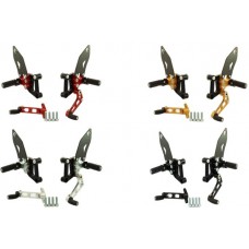 DBK Special Parts (Ducabike) SP Adjustable Rearsets for the Ducati 749/999