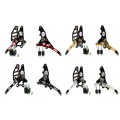 DBK Special Parts (Ducabike) Adjustable Rearsets for the Ducati Hypermotard 796/1100 and Multistrada 620/1000/1100 DBK Special Parts (Ducabike) Adjustable Rearsets for the Ducati Hypermotard 796/1100 and Multistrada 620/1000/1100