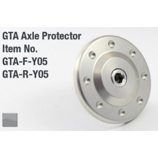 Gilles AP.GTA Rear Axle Protectors for the Yamaha XSR700 (Silver)