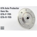 Gilles AP.GTA Front Axle Protectors for the Yamaha XSR700 (Silver)