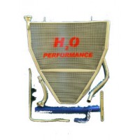 Galletto Radiatori (H2O Performance) Oversize Racing Radiator kit For Yamaha YZF-R1 (2009-14)