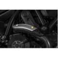 CNC Racing Carbon Fiber Upper Exhaust Pipe Heat Guard for Ducati Scrambler and Monster 797