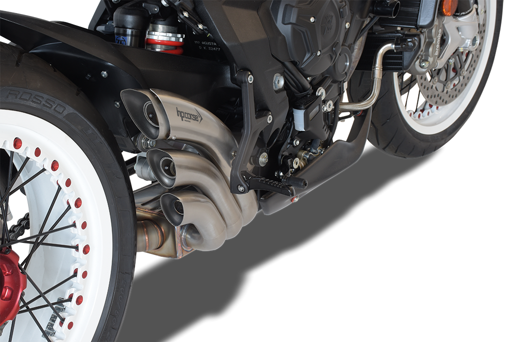 HP CORSE HYDROTRE Low Slip-on System For MV Agusta Dragster 800 / RR