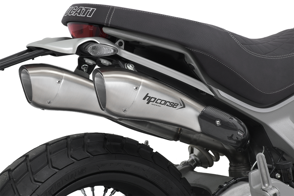 HP CORSE HYDROFORM Racing Slip Ons For Ducati Scrambler 1100 HP CORSE HYDROFORM Racing Slip Ons For Ducati Scrambler 1100