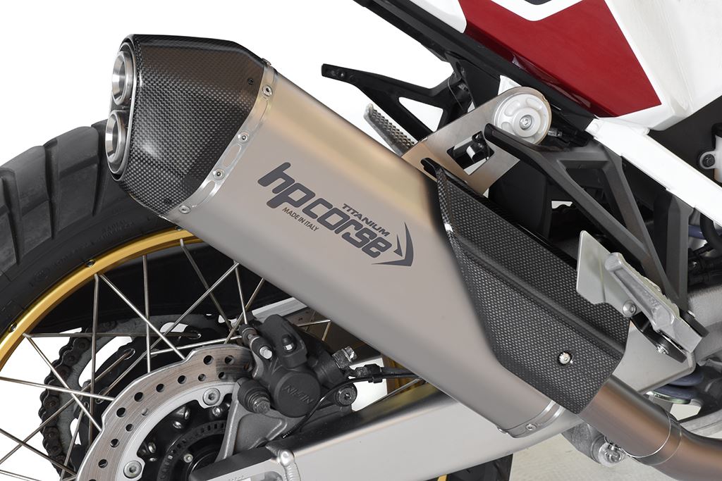 HP CORSE SPS Carbon and 4 Track Exhausts for Honda Africa Twin 1100