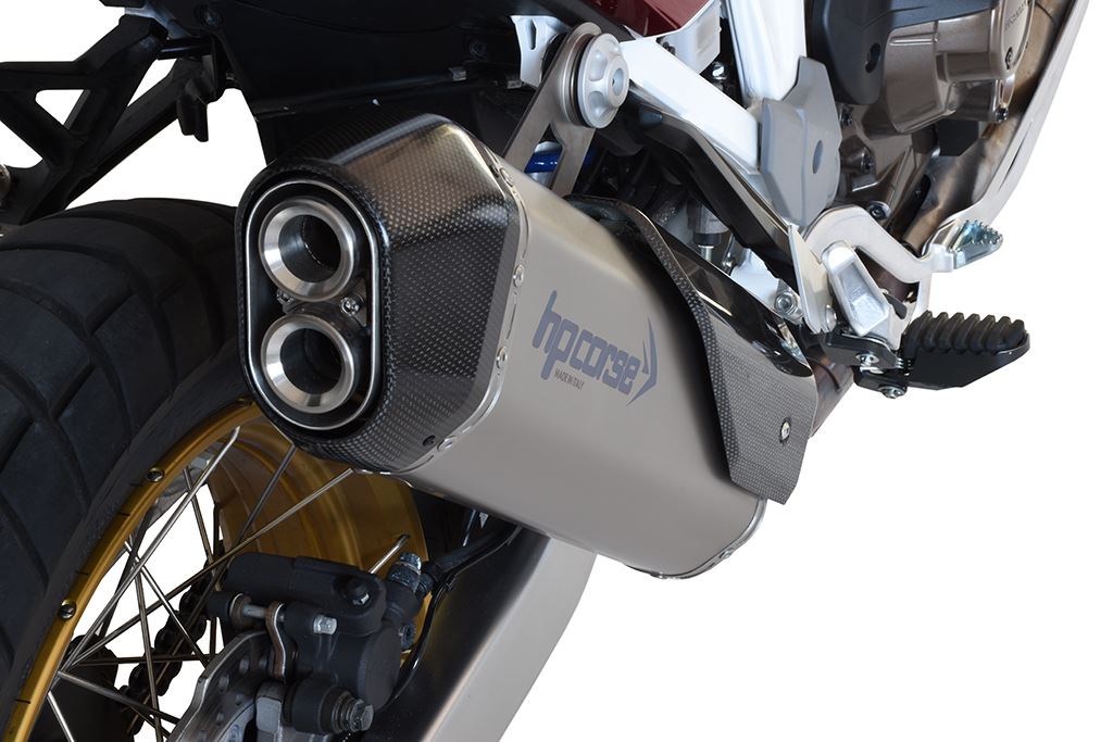 HP CORSE SPS Carbon and 4 Track Exhausts for Honda Africa Twin 1100