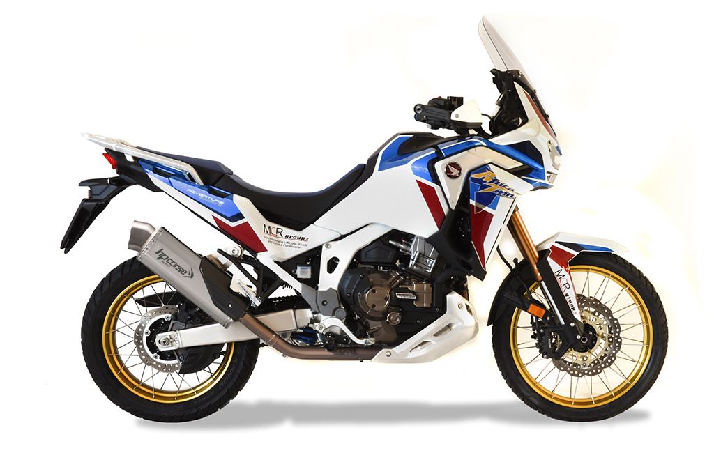 HP CORSE SPS Carbon and 4 Track Exhausts for Honda Africa Twin 1100