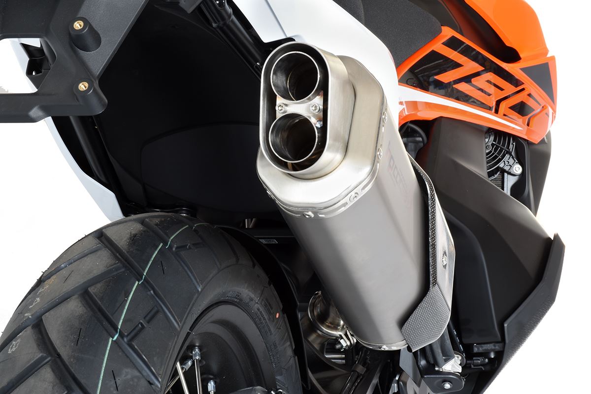 買物 HP CORSE KTM 790 DUKE用 HYDROFORM CORSA SHORT BLACK