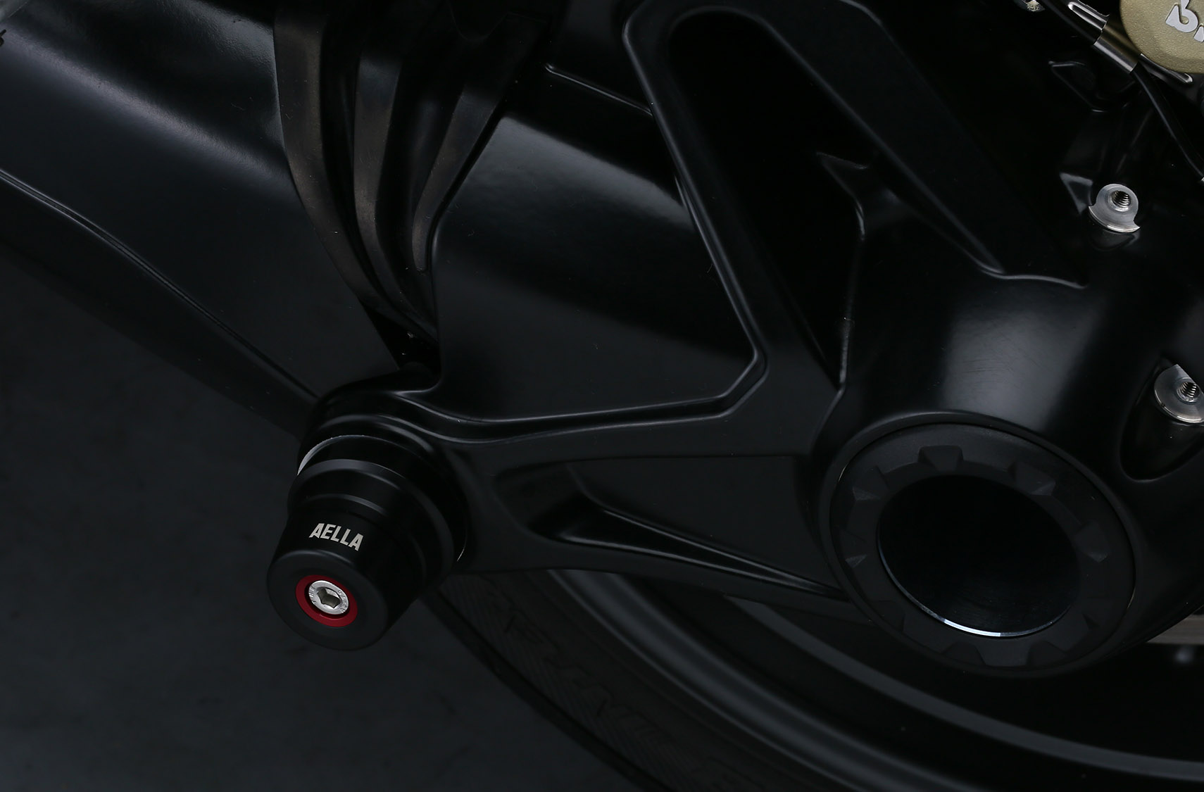 AELLA Swing Arm Slider for the BMW R1200R / R1200RS