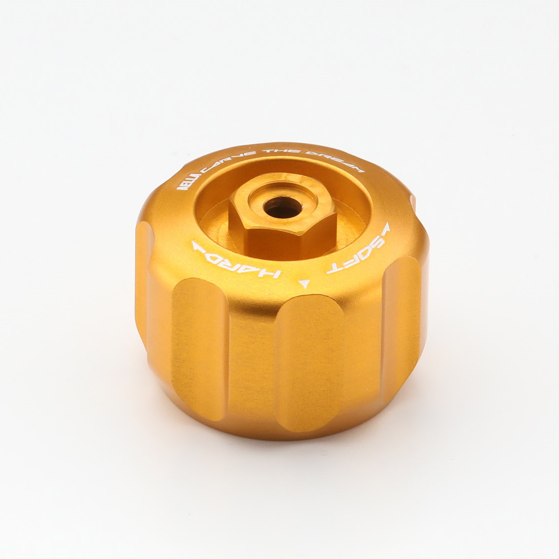 AELLA Machined Billet Knob For Ohlins Hydraulic Rear Shock Preload Adjuster