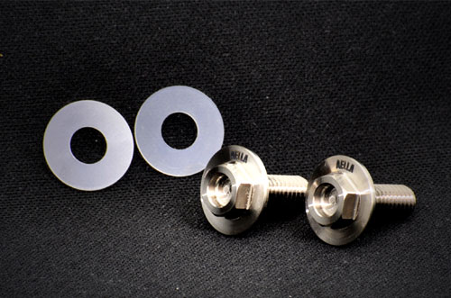 AELLA Titanium License Plate Bolts - Universal AELLA Titanium License Plate Bolts - Universal