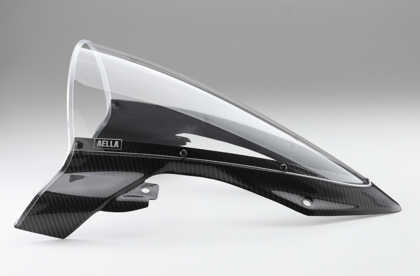 AELLA Carbon Fiber Trim Racing Windscreen For the BMW S1000RR 